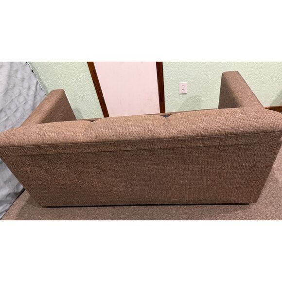 Light Brown Sleeper Sofa with Fold-Out Mattress – Functional & Affordable - Picture 5 of 6